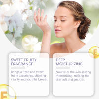 Fruity Body es una elegante crema de bolsillo con fragancia, ligera, refrescante, no pegajosa, duradera, portátil y - details 5