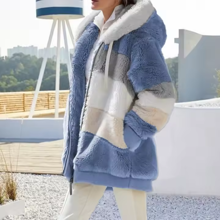Ropa de mujer de talla grande, otoño invierno, cálido, de felpa, t, loo orwear, 2025 - 1