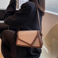 Weiluoda Bolso de hombro geométrico de cocodrilo invertido, accesorio de moda versátil para faldas formales informales, cierre de cremallera, usable - details 8