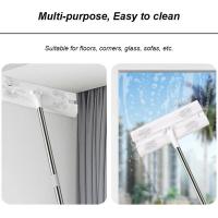 Mopa Plana Seca-Húmeda de Rotación de 360 Grados Mopa de Almohadilla Desechable para Limpieza de Piso de Madera Hermosa, Lamina, Azulejo - details 4