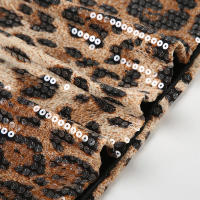 BUNO-pantalones cortos brillantes con lentejuelas para mujer, Mini pantalones cortos con estampado de leopardo, cintura alta, moldeador de cuerpo, ropa de calle impresionante - details 20