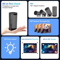 Proyector Portátil Magcubic Android11 ​​4K 1280*720P HY300 pro Con WiFi Dual 260ANSI 180 Flexibilidad BT5.0 Cine Al Aire Libre - details 1
