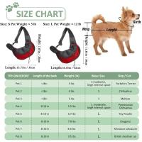 Mochilas con correa para perros y gatos, bolsas de viaje grandes, suministros de transporte para mascotas, bolsas de hombro. - details 0