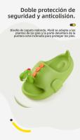 Fondo grueso cuello de serpiente zapatillas de dinosaurio cuello largo dragón hogar sandalias de dibujos animados - details 3