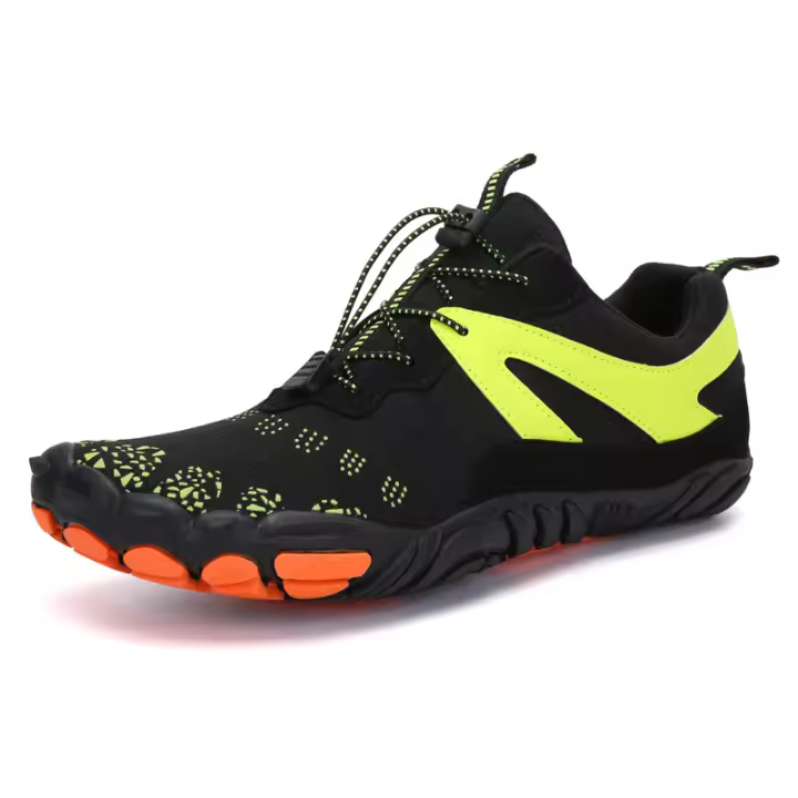 Zapatos descalzos con punta ancha para hombre y mujer, calzado de cobre para correr a campo traviesa - 1