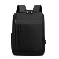 Mochila para ordenador portátil de negocios para hombre, bolso de hombro informal, multifuncional, con carga USB, impermeable - details 3