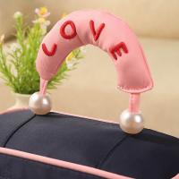 Bolsa de maquillaje de alta belleza para mujer, bolsa de lavado con doble cremallera de gran capacidad, bolsa de cosméticos de mano con perlas a prueba de polvo, bolsa de aseo - details 3