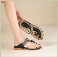 Sandalias planas ligeras y cómodas para mujer, de verano 2025, informales, de moda, para playa, tallas grandes. - details 7
