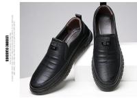 Mocasines de exterior de alta calidad, cómodos, modernos, suaves, clásicos, antideslizantes, hechos a mano, zapatos informales para hombre hechos de piel de vaca. - details 6
