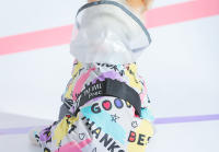 HOOPET-chubasquero para perro, abrigo impermeable de cuatro patas para las cuatro estaciones, Corgi, Teddy, perros pequeños y medianos, chubasquero para mascotas con almohadilla de remolque - details 11