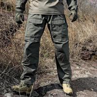 Conjunto Táctico de Traje Camiseta de Caza Entrenamiento Pantalones Uniforme al Aire Libre - details 13