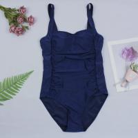 Trajes de baño grandes de una pieza, traje de baño cerrado de talla grande, trajes de baño de cuerpo femenino con realce para piscina, ropa de playa, traje de baño para mujer - details 6