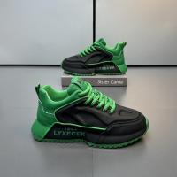 Zapatillas gruesas para hombre, Zapatos informales de Microfibra, transpirables, Altura, Aumento interno Grueso, Moda - details 4