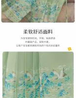 Conjunto de cara de caballo para niña, Hanfu de alta gama para niños, estilo chino, falda de disfraz de la dinastía Ming para niña pequeña para primavera - details 2