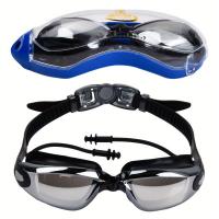 Gafas De Natación De Gran Marco A Prueba De Agua Y Niebla Para Hombres Y Mujeres, 1 unidad - details 3