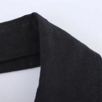 PB & ZA2025simple temperamento cómodo cuello halter sin espalda suelto sin mangas vestido con botones novedad de verano ropa de mujer - details 4