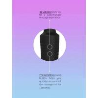 Femenino Mini Av Vibrator Pequeño Masajero Juguetes Sexuales Adultos Clitoral Estimulador del Punto G 10 Modos de Vibración USB Recargable Impermeable - details 6