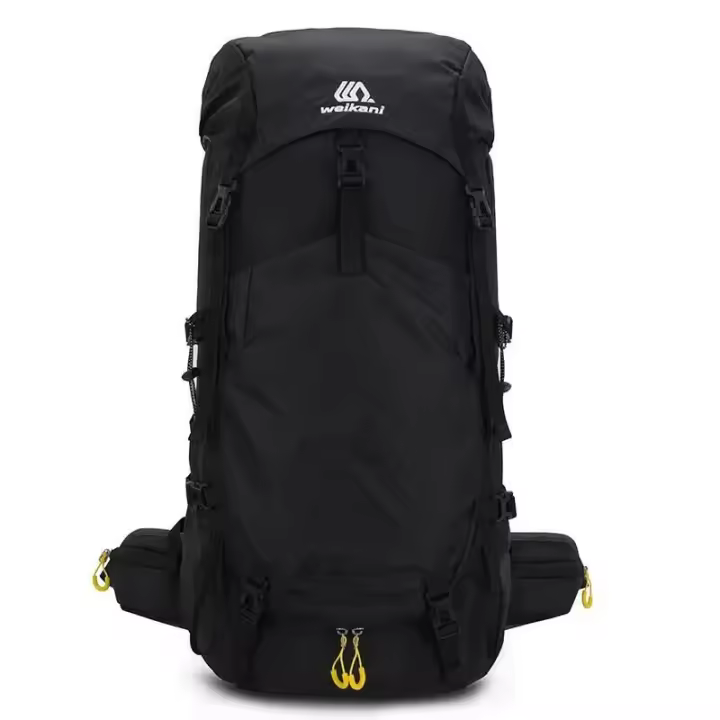 Bolsa de montañismo Mochila de escalada para acampar con cubierta para la lluvia, gran capacidad, deportes al aire libre, senderismo, montañismo, paquete de hidratación - 1