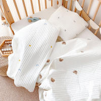 Sábanas de Cuna Ajustables para Bebés Algodón Cepillado Protector de Almohadilla de Pañales - details 3
