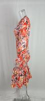 Vestido de mujer Falda de cola de sirena elegante con cuello en V sexy para mujer con riñonera y vestido a la cadera - details 12