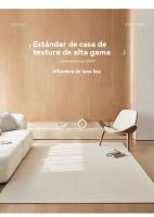 Alfombra de Tejido Premium de Alta Gama, alfombrillas de salón de habitación, baño, hogar, Cocina, paso, Infantil, Lavable, A - details 8