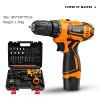 Taladro atornillador a batería 21v para casa kit destornilladores 16.8v - details 3