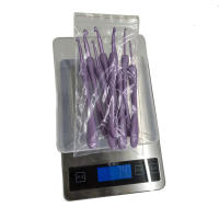 Agujas de Crochet de Aluminio con Mango de Plástico 8Pcs para Costura y Artesanías Tamaño 2.5-6.0mm Ergonomía Tejido DIY - details 3