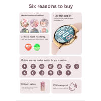 Reloj Inteligente para Salud en 24 Horas Llamadas HD Bluetooth, Notificaciones Mensuales, Modos Deportivos Multiusos, Rastreo de Salud para Mujeres y Hombres - details 2