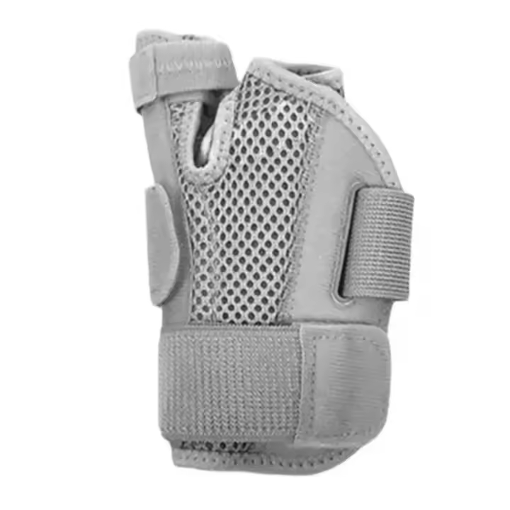 Muñequera de nailon para pulgar, férula Flexible para Tendinitis, banda protectora de muñeca, protector de muñeca elástico ligero y cómodo - 1