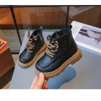 Botas informales para niños y niñas, botines de suela de goma, con cremallera clásica, a la moda, para otoño e invierno, 2024 - details 5