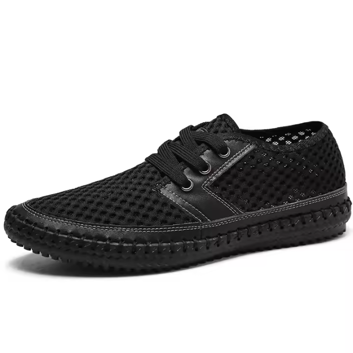 Zapatos de malla para hombre, Calzado cómodo y transpirable para exteriores - 1