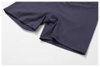 Ropa deportiva de alta resistencia de secado rápido de manga corta Yoga Tre de color sólido - details 31