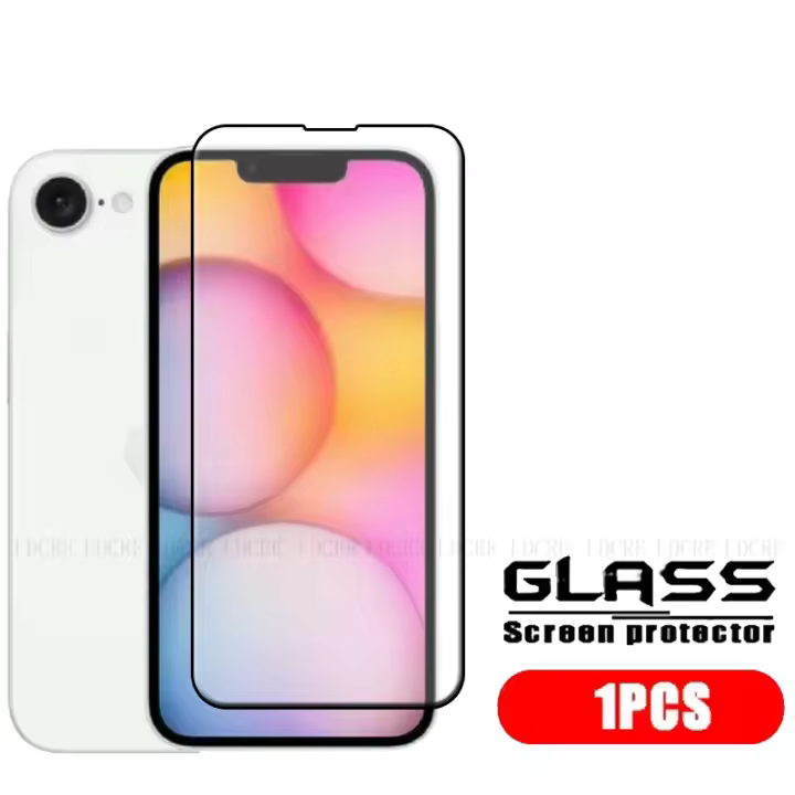 Protector de Pantalla de Vidrio Templado 9H HD Cubierta Completa para iPhone 16e 4Pcs - 1