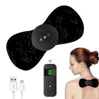 Mini masajeador de pulso, masajeador eléctrico portátil para cuello, vértebra Cervical, con Control remoto - details 1