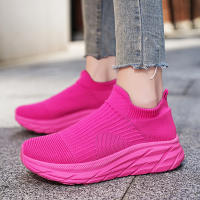 Taburete ultraligero tejido para mujer, zapatos deportivos ultraligeros de gran tamaño, ideal para primavera y otoño - details 25
