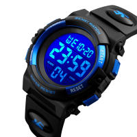 Reloj de pulsera impermeable SKMEI 5Bar para niños con luz LED pantalla digital para niños y niñas con alarma reloj de pulsera tipo digital made in china - details 0
