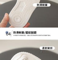 Zapatos Blancos de Primavera para Niños Pequeños Zapatillas Transpirables Casuales para Niñas y Niños Zapatos de Junta Medianos y Pequeños - details 5