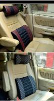 Cojín para asiento de coche, respaldo de cuero. - details 6