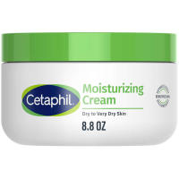 Cetaphil Face & Body Moisturizer, crema hidratante para pieles secas a muy secas y sensibles, NUEVO 8.8 oz, sin fragancia, - details 1