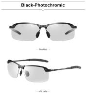 Gafas de sol fotocromáticas para hombre, gafas camaleón polarizadas, gafas de sol que cambian de color, visión diurna y nocturna, gafas de conducción, UV400 - details 22