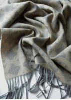 Manta con estampado de cadena Jacquard, calidez de invierno, chal de aire acondicionado para adultos, lana de cachemira - details 3
