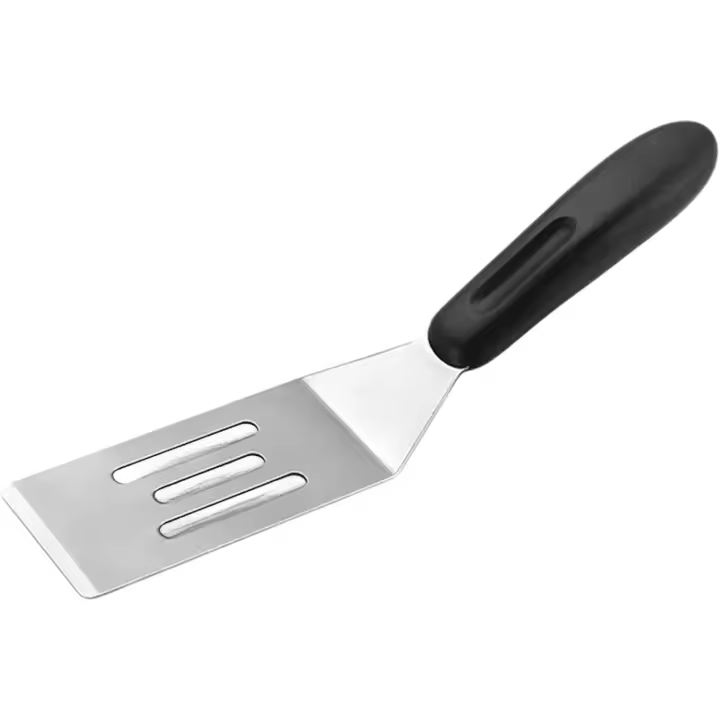 Espátula giratoria de Metal para servir y voltear, utensilio de cocina práctico con mango, suministros de cocina - 1