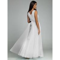 Vestido brillante con cuello en V y cintura delgada Moda femenina 2024 para Europa y Estados Unidos - details 14