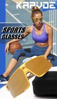 Kapvoe-Gafas de sol polarizadas para hombres y mujeres, gafas de sol de lujo, conducción, pesca, ciclismo, golf, gafas de bicicleta, gafas de moda - details 0