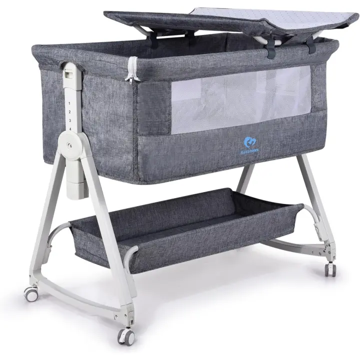 Cuna Colecho Mini para Bebé Fácil de Plegar, Ajustable, Con Tabla de Cambio - 1