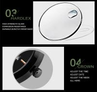 Moda de lujo premium para hombres Reloj Estilo de negocios Movimiento de calendario Correa de acero inoxidable Reloj de pulsera de cuarzo deportivo impermeable al aire libre - details 19
