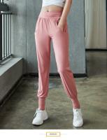 Pantalones Deportivos de Cintura Alta Secado Rápido Material de Nylon Ideal para Yoga y Estiramiento Unisex Made en China - details 4