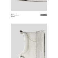 Zapatos Deportivos para Hombre Comodidad en Cuero Plano Moda Blanco Adecuado para Primavera y Otoño - details 6