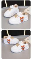 2025 primavera nuevos zapatos casuales para niños para niñas moda estilo coreano fondo suave antideslizante versátil Chic pequeños zapatos blancos - details 11