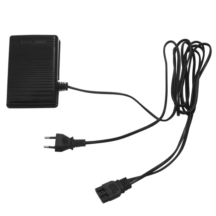 Máquina de Coser para el Hogar con Pedal de Control de Pie Cable de Potencia Enchufe EU 200-240V - 1